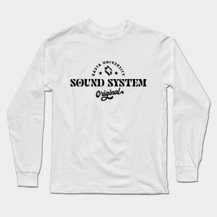 Rasta University Sound System Original Reggae Long Sleeve T-Shirt